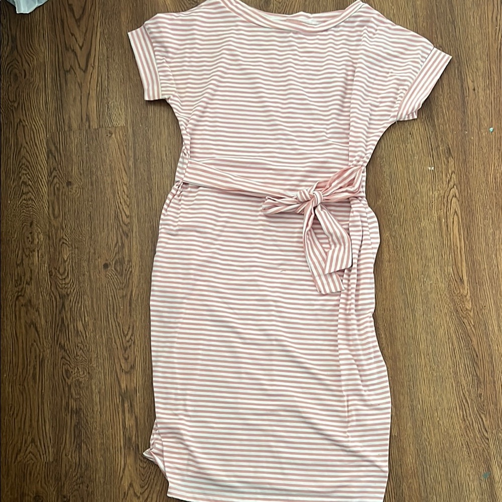 Striped Pink Dress